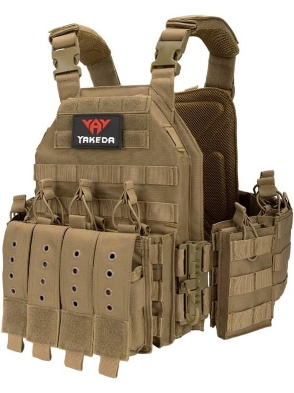 Tactical Quick Release Outdoor Vest for Adults | Lightweight, Adjustable Fit
